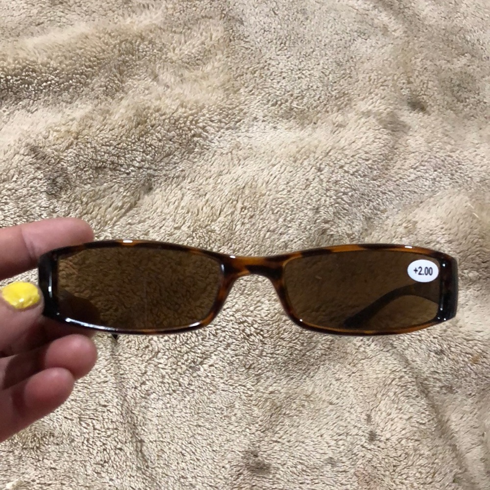 Reading sunglasses… prescription +2.00